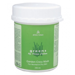 Anna Lotan Greens Garden Cress salat mask,350ml -Анна Лотан Гринс Кресс-салат Маска для нормальной/сухой кожи,350мл